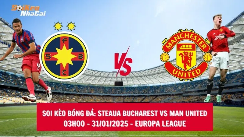 Soi kèo nhà cái Steaua Bucharest vs Man United - 03h00 - 31/01/2025 - Europa League